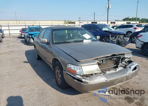 2005 Mercury Grand Marquis Gs из США, поврежденный, VIN 2MEFM74W25X625920
